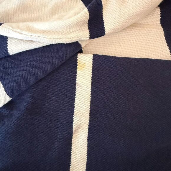 U.S Polo Assn. Men's M Rugby Polo Striped Long Sleeve Crest Embroidered *Read - Picture 15 of 16